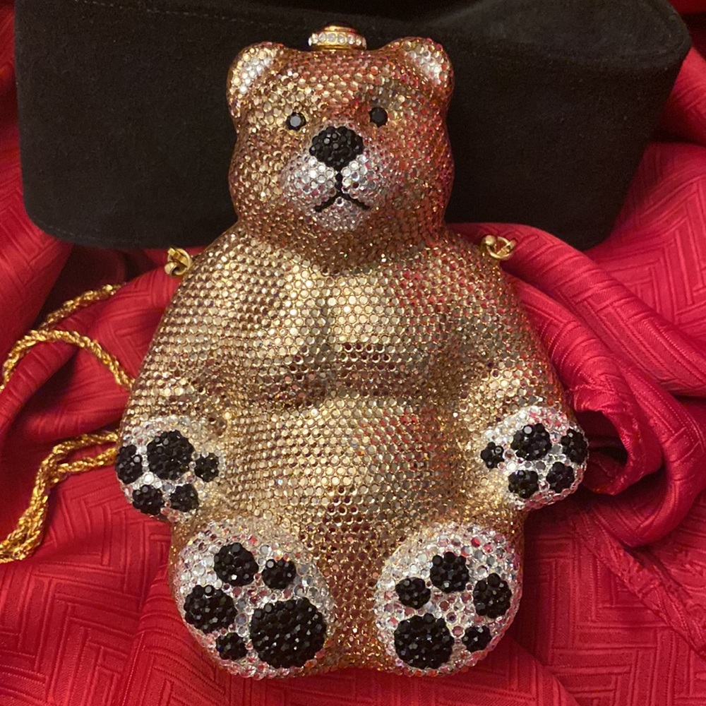 Kathrine Baumann Collectibles of Beverly Hills Swarovski Crystal ShoulderBag - Picture 8 of 8